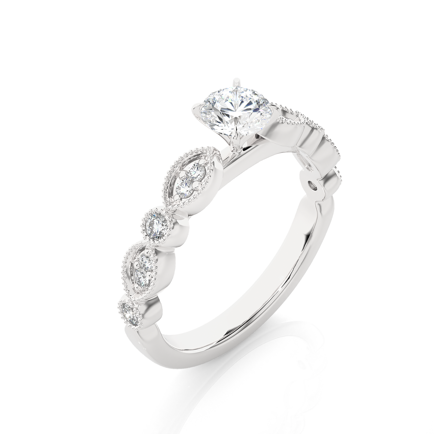 Isla Round Diamond Ring
