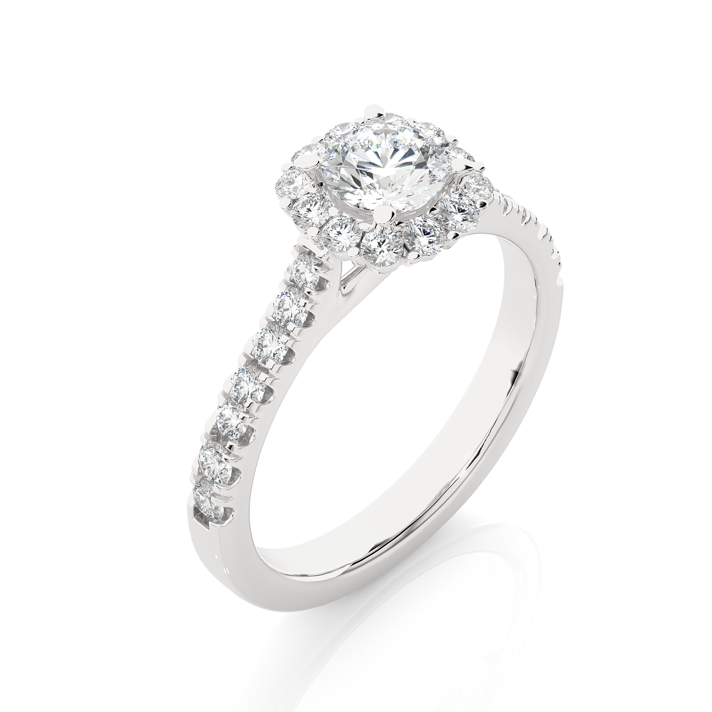 Victorian Round Diamond Ring