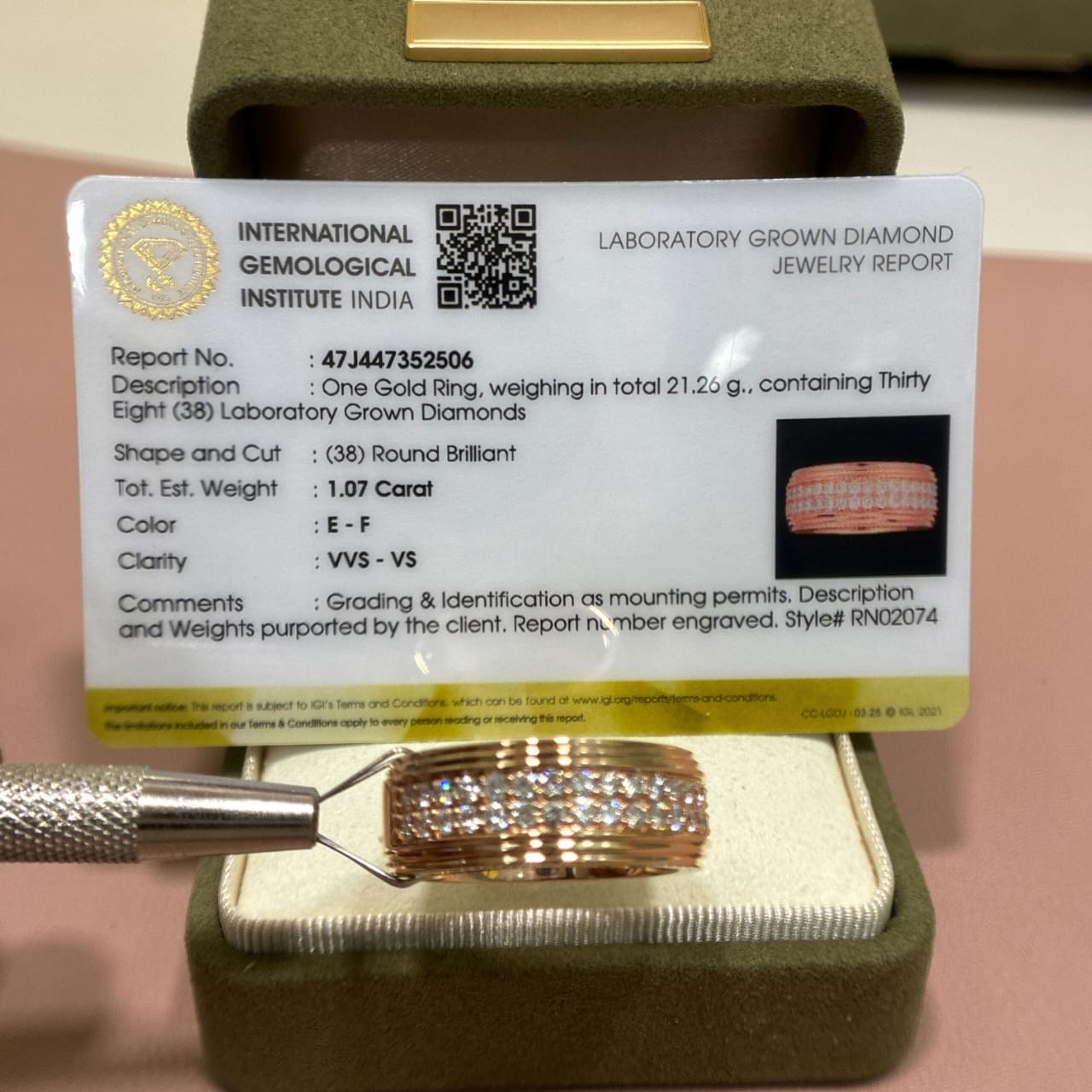 Legacy Round Diamond Ring