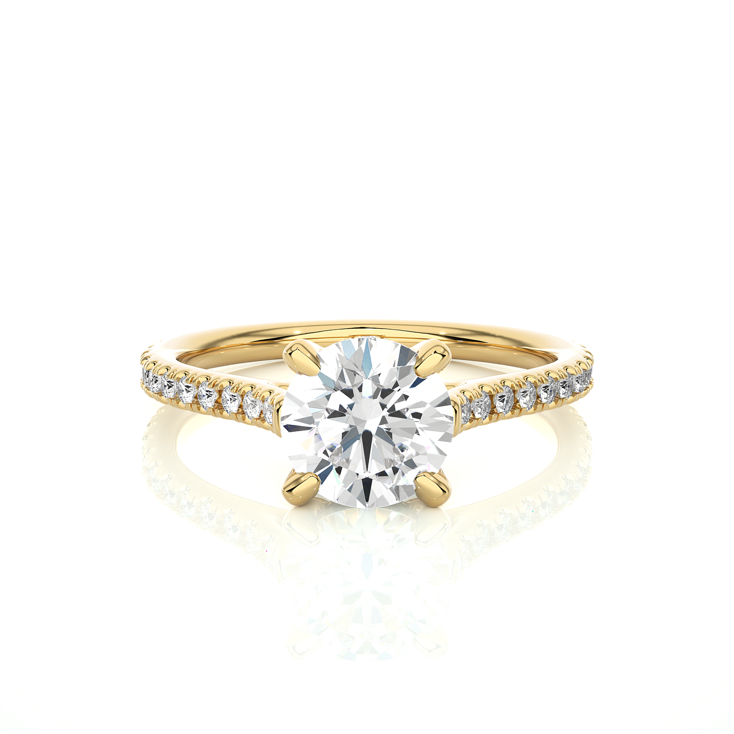 Horizon Round Diamond Ring