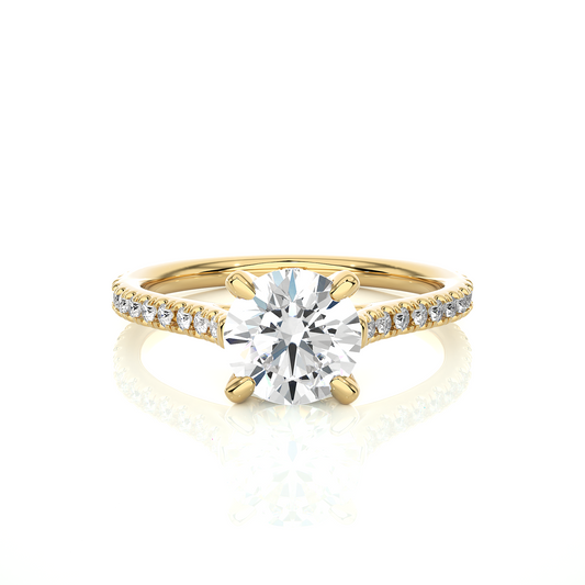 Horizon Round Diamond Ring