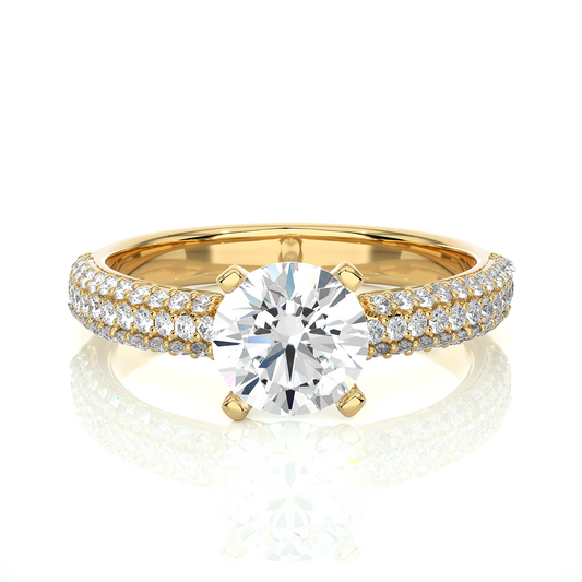 Celestial Flow Diamond Ring