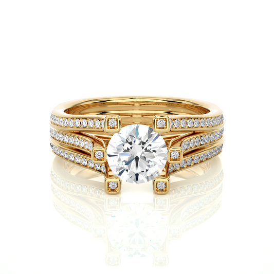 Eternal Waves Diamond Ring