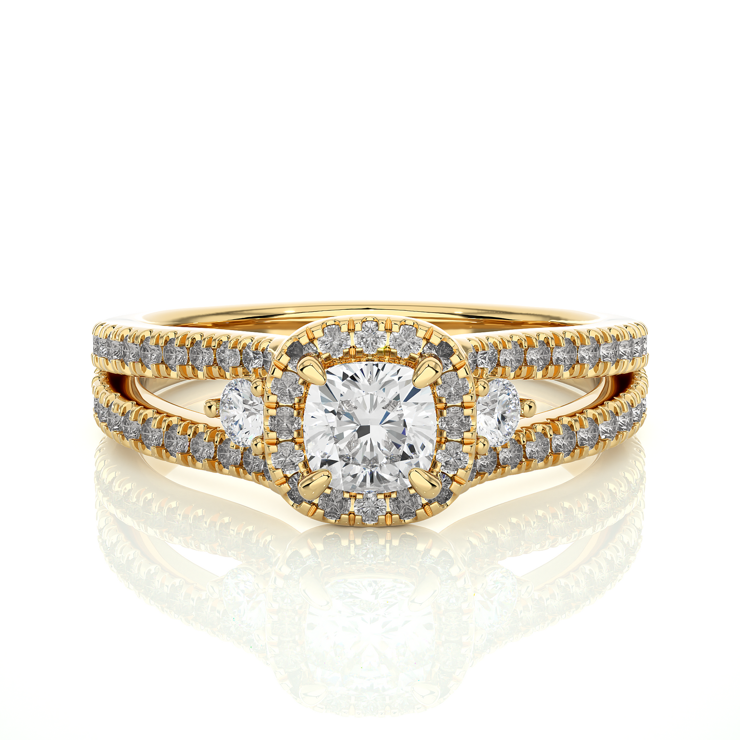 Rivara Cushion Diamond Ring