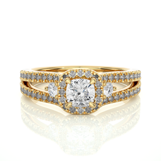 Rivara Cushion Diamond Ring