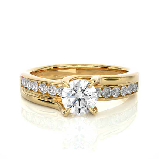 Majesty Round Diamond Ring