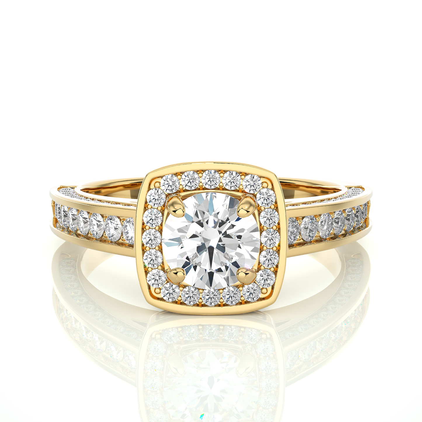 Majesta Round Diamond Ring