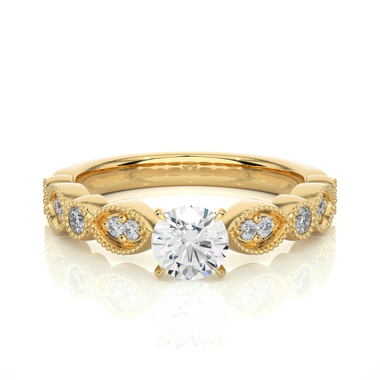 Isla Round Diamond Ring