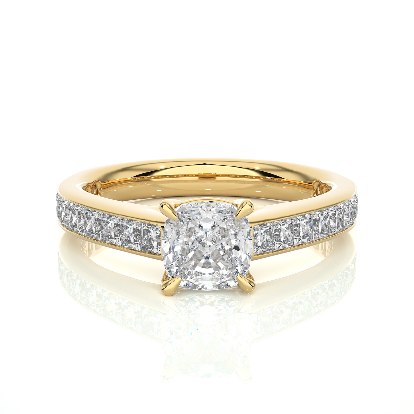 Nebula Cushion Diamond Ring