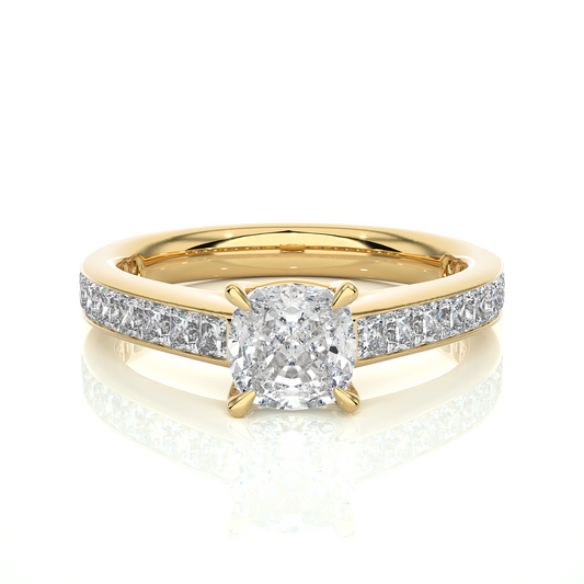 Nebula Cushion Diamond Ring
