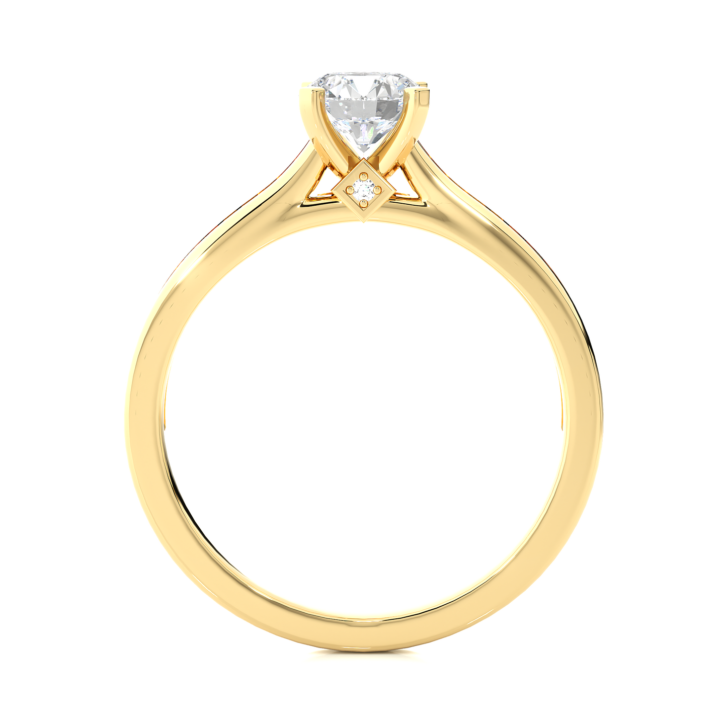 Aquila Round Diamond Ring