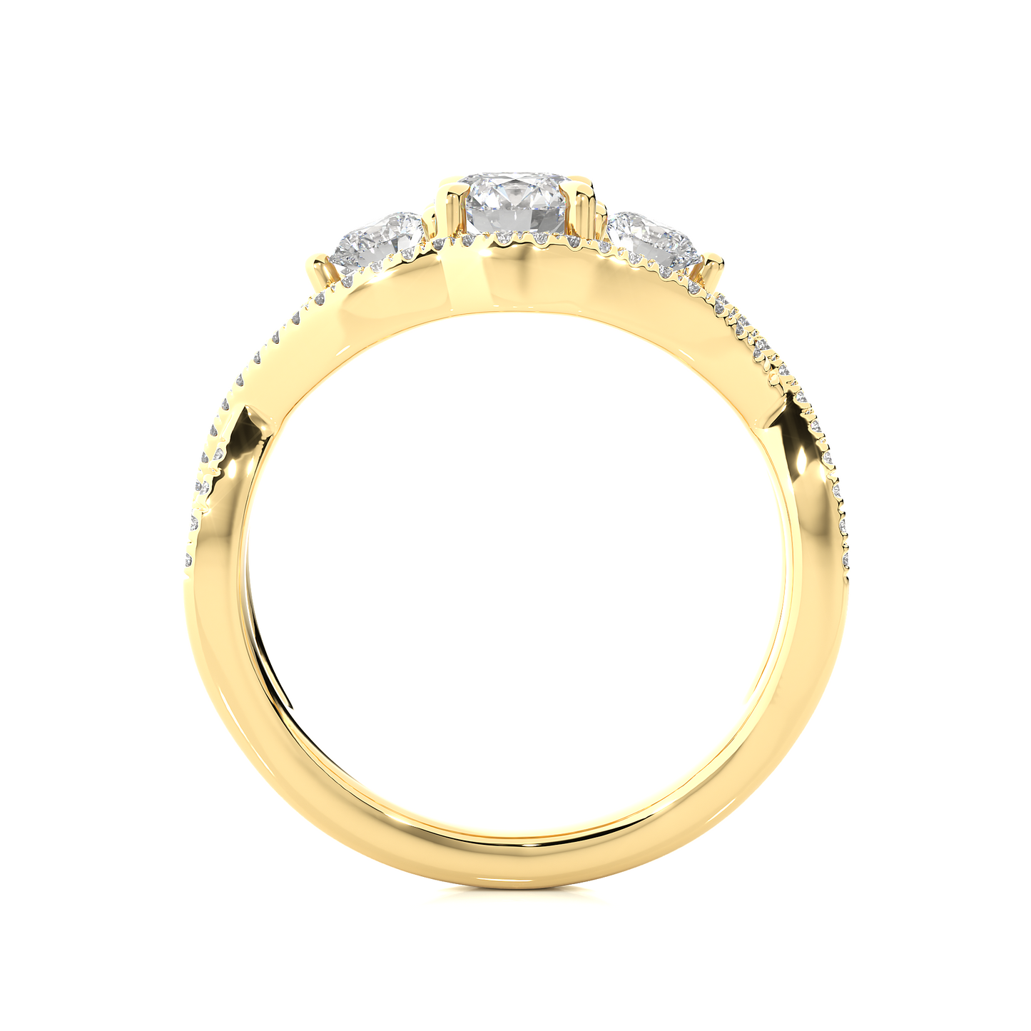 Skyla Round Diamond Ring