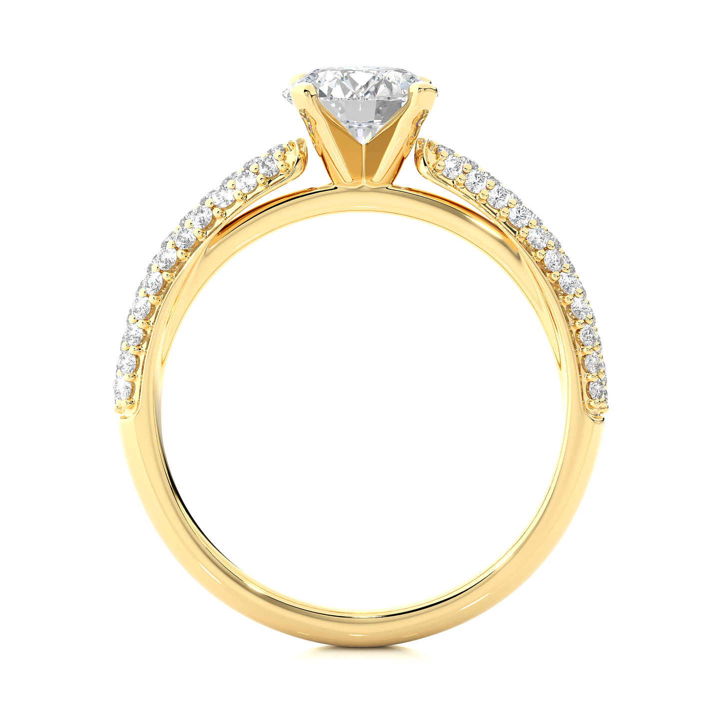 Celestial Flow Diamond Ring
