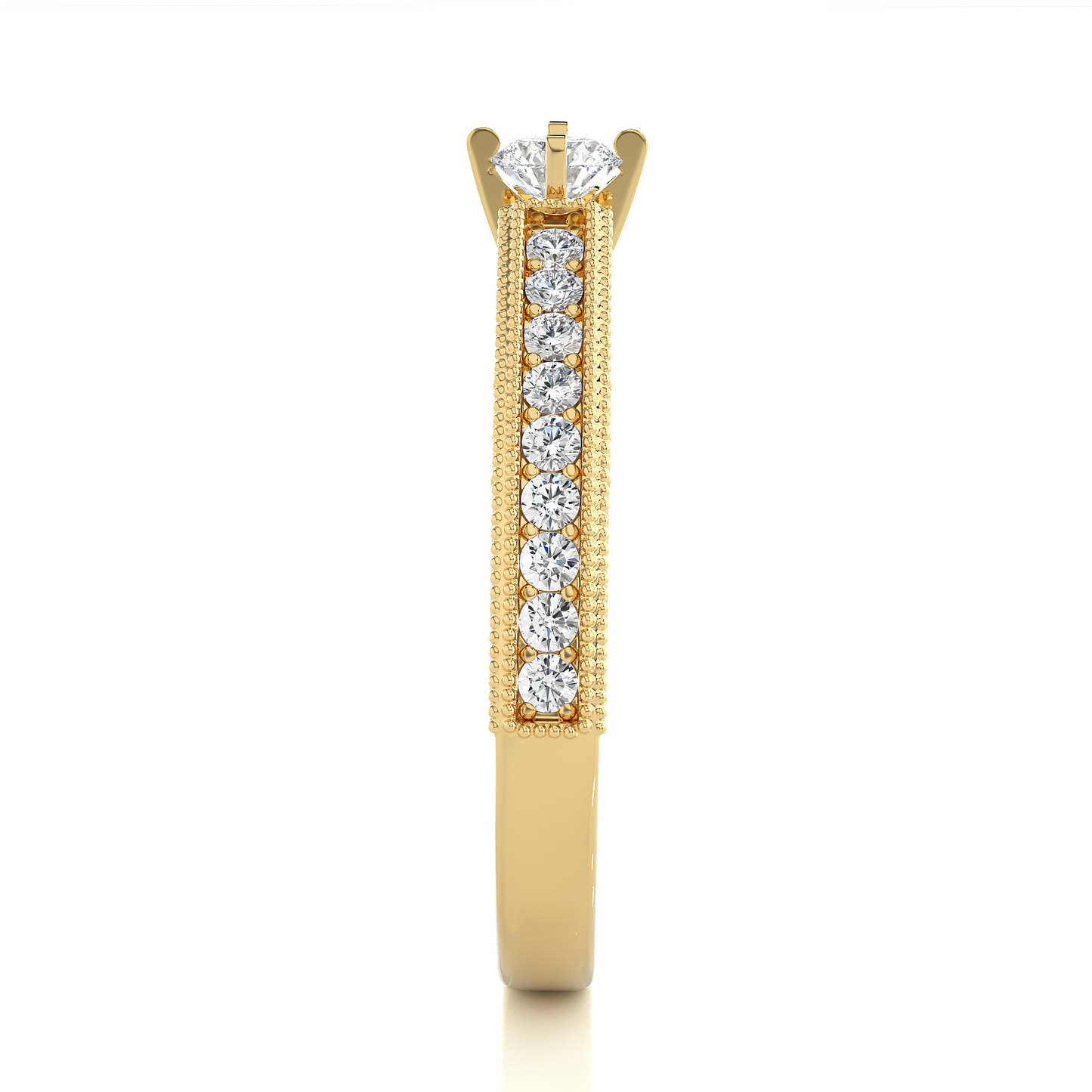 King Round Diamond Ring