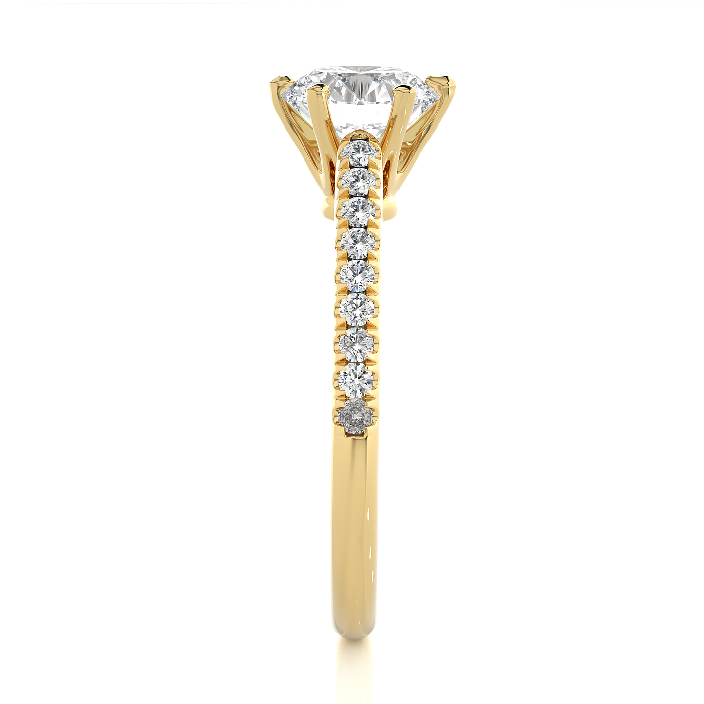 Striker Round Diamond Ring