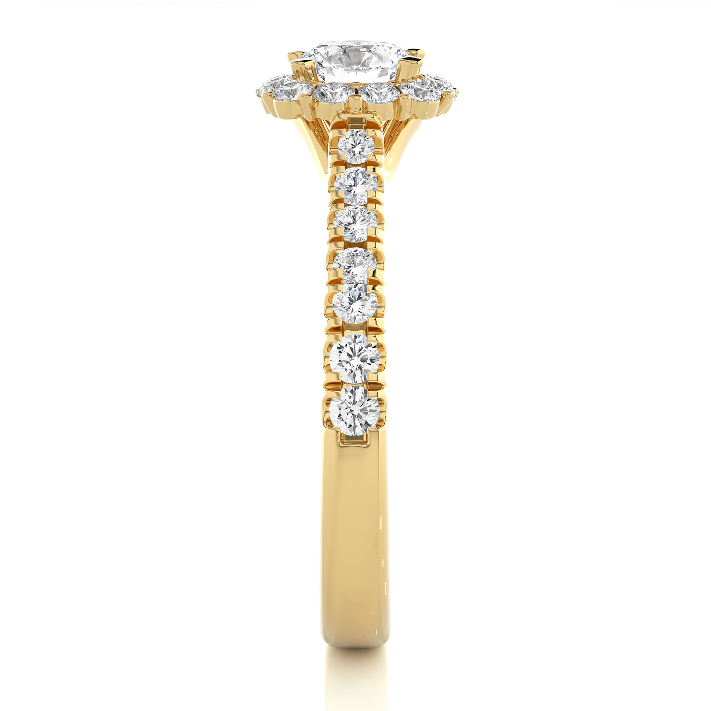 Victorian Round Diamond Ring