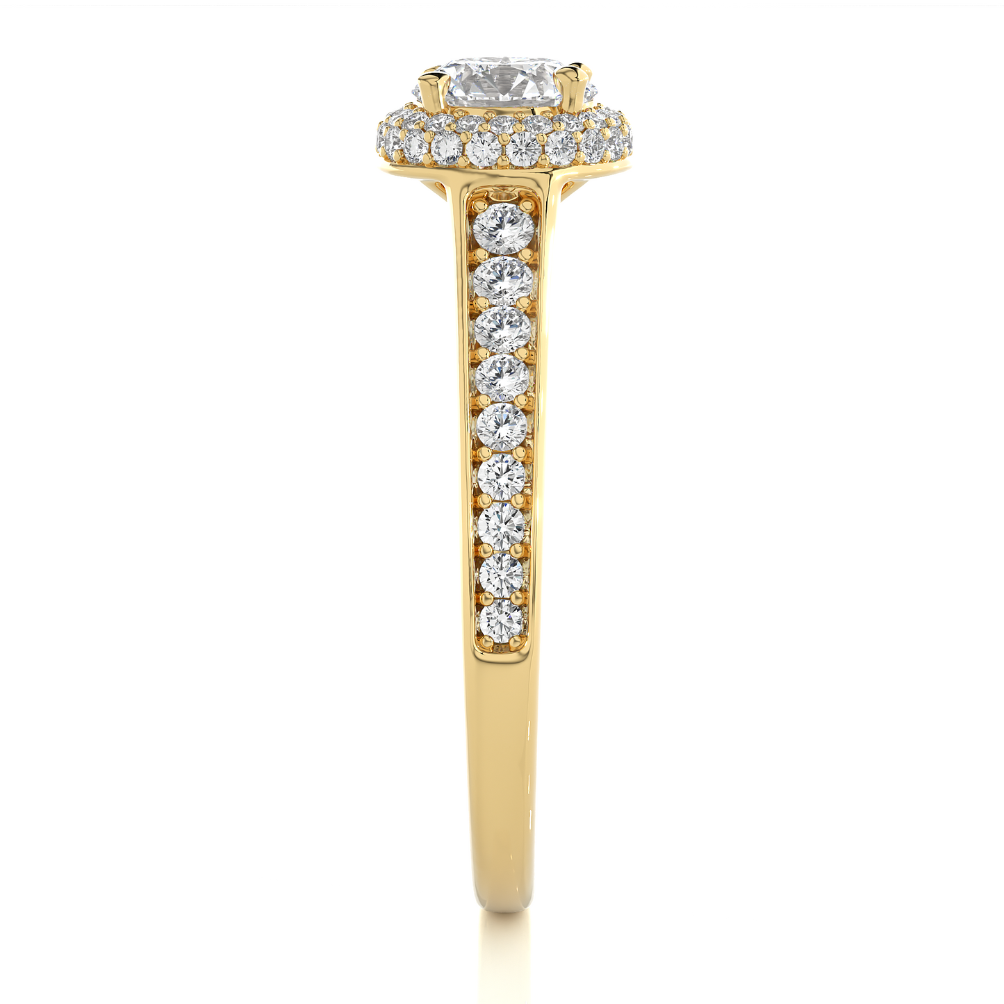 Sovereign Round Diamond Ring