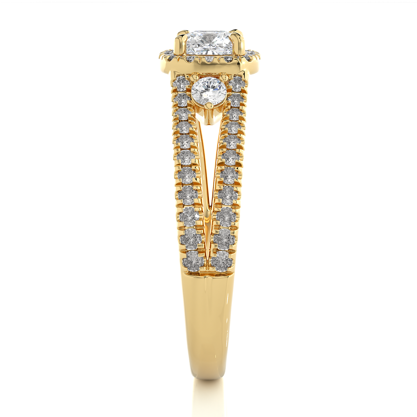Rivara Cushion Diamond Ring