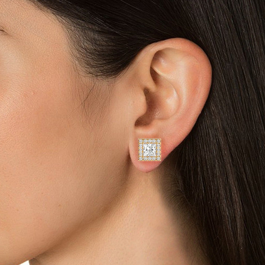 Breeze Princess Diamond Earrings